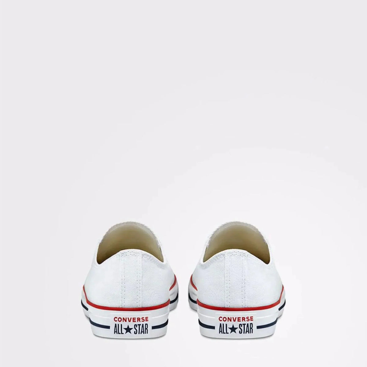 Converse White Low-Tops
