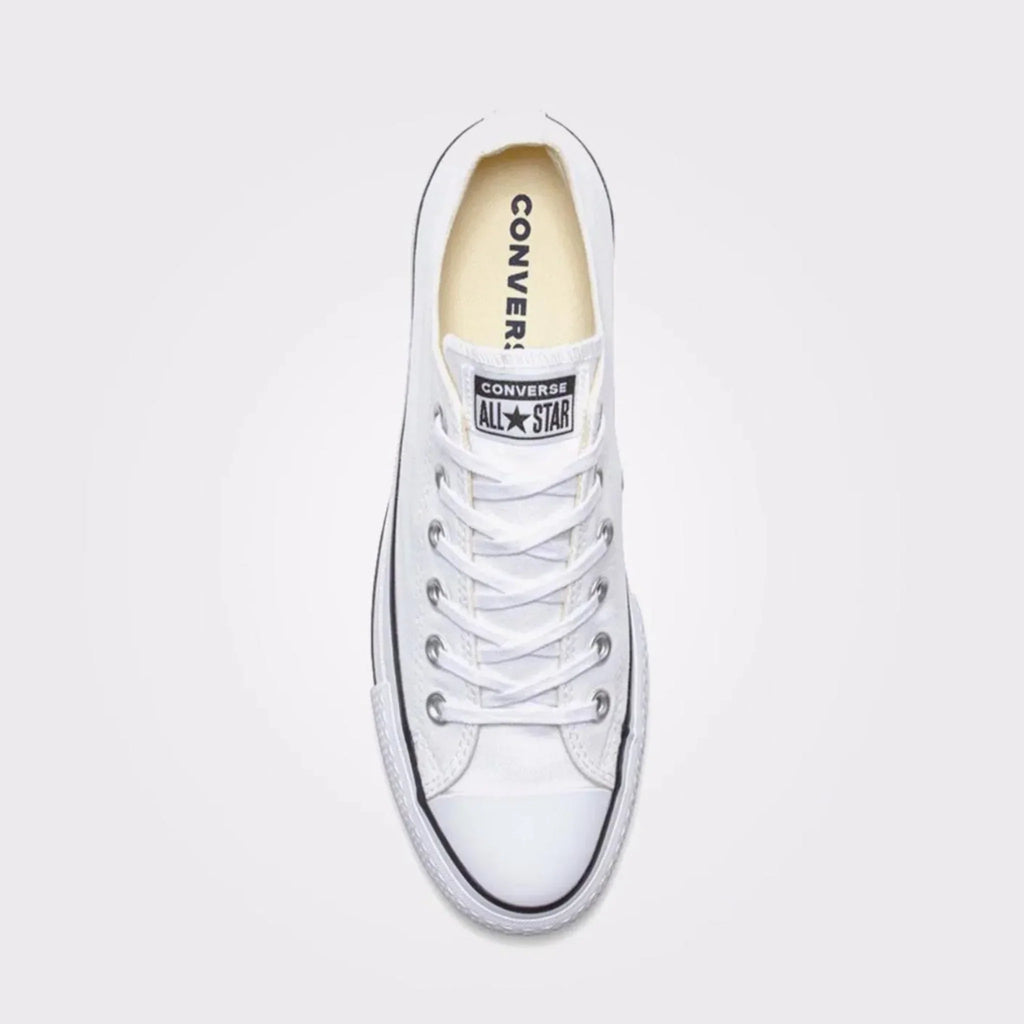Converse White Chunkies Low-Tops