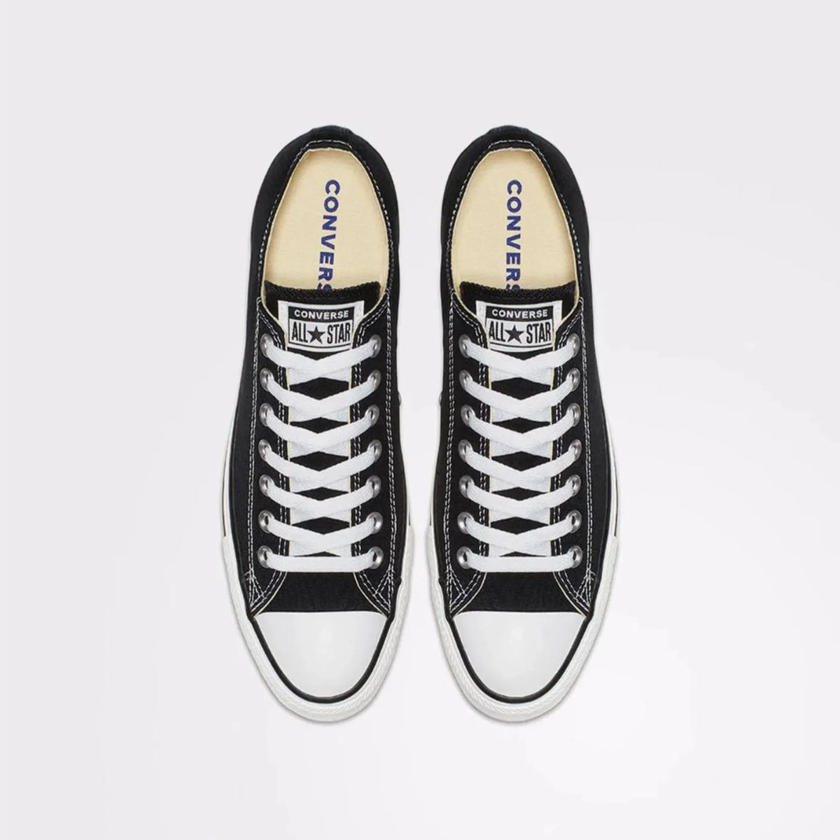Converse Black Low-Tops