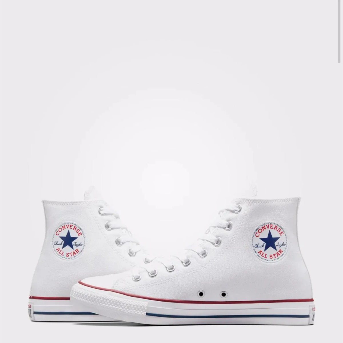 Converse White High-Tops